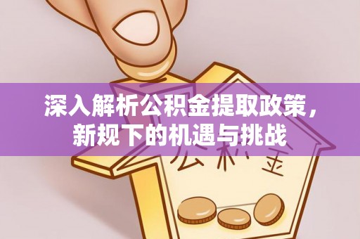 历城深入解析公积金提取政策，新规下的机遇与挑战