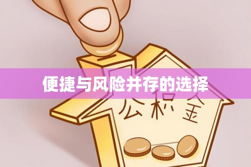 历城便捷与风险并存的选择
